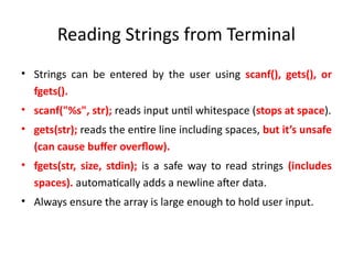 CfundamentalprograprogrammingArrays.pptx