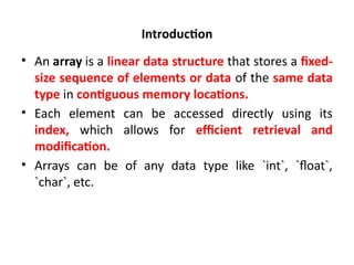 Unit-4_Arrays fundamental of programming.pptx
