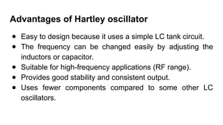 Basic Electronic Engineering OSCILLATOR and its types | PPTX