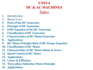 DIRECT CURRENT & ALTERNATING CURRENT MACHINES | PDF