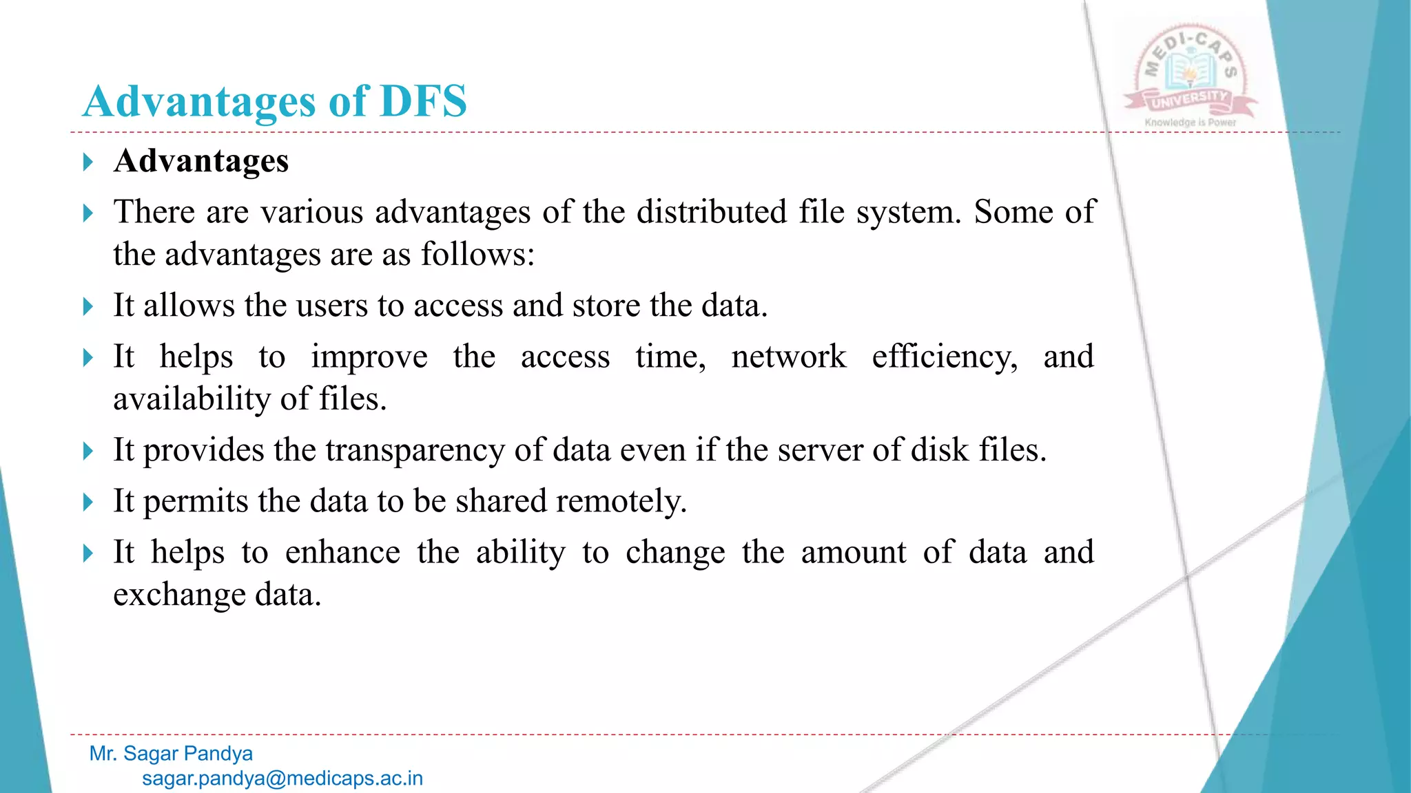 Distributed File Systems | PPTX
