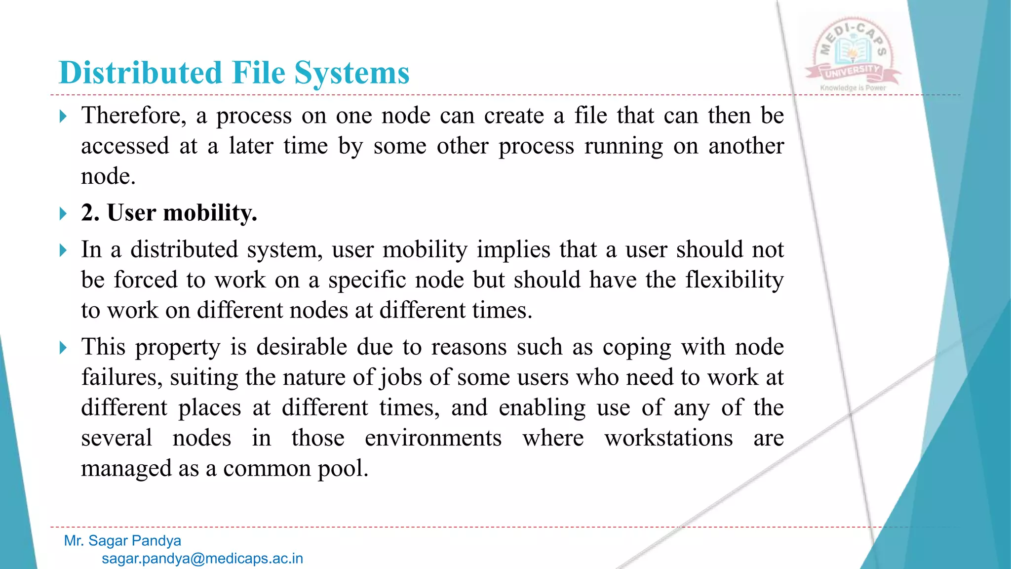 Distributed File Systems | PPTX