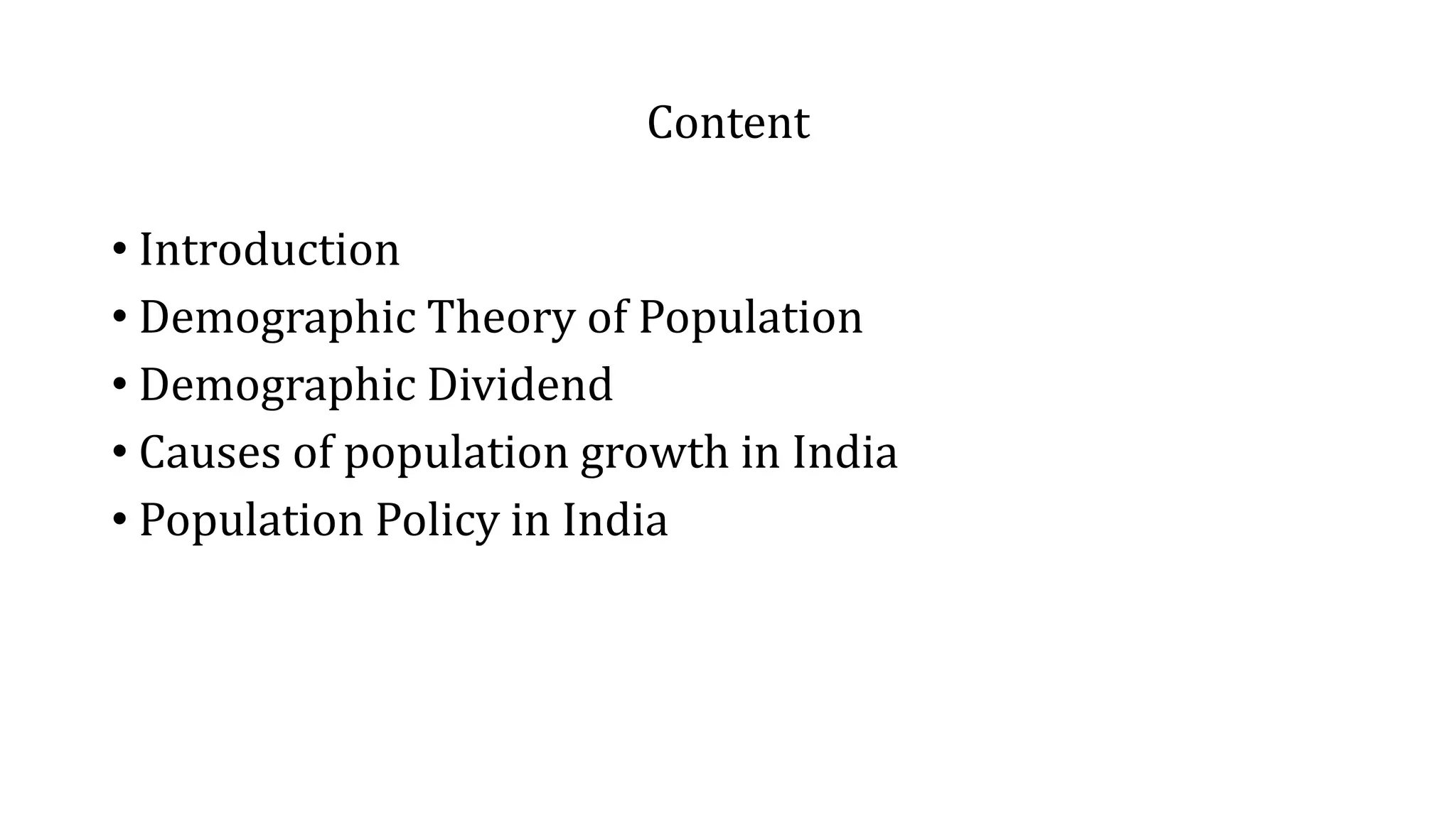 Unit 4 e) Population and Development | PPTX