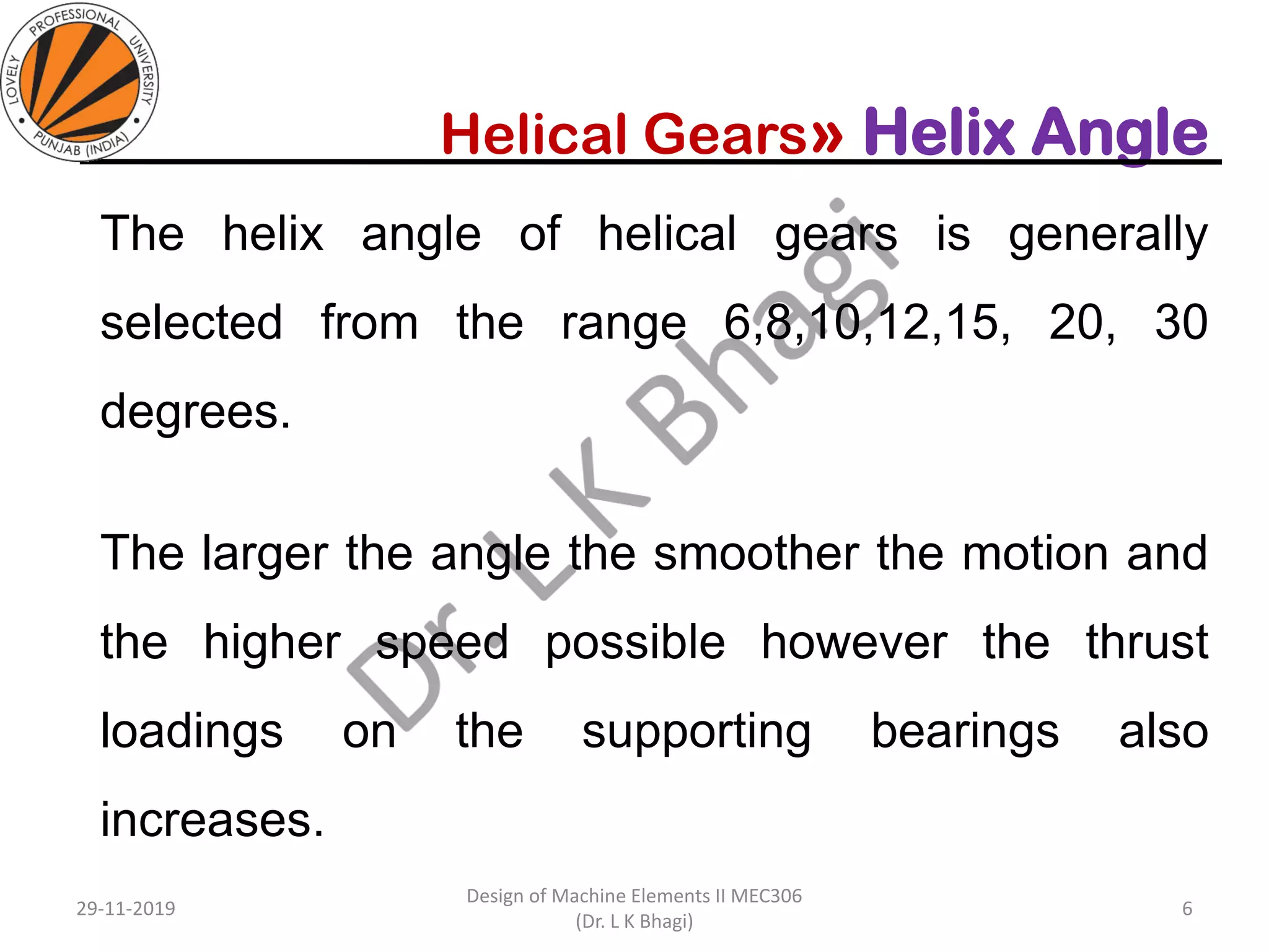 Unit 4 helical gear | PDF