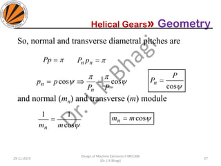 Unit 4 helical gear | PDF