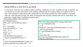 Unit-4 Java ppt for BCA Students Madras Univ | PPTX
