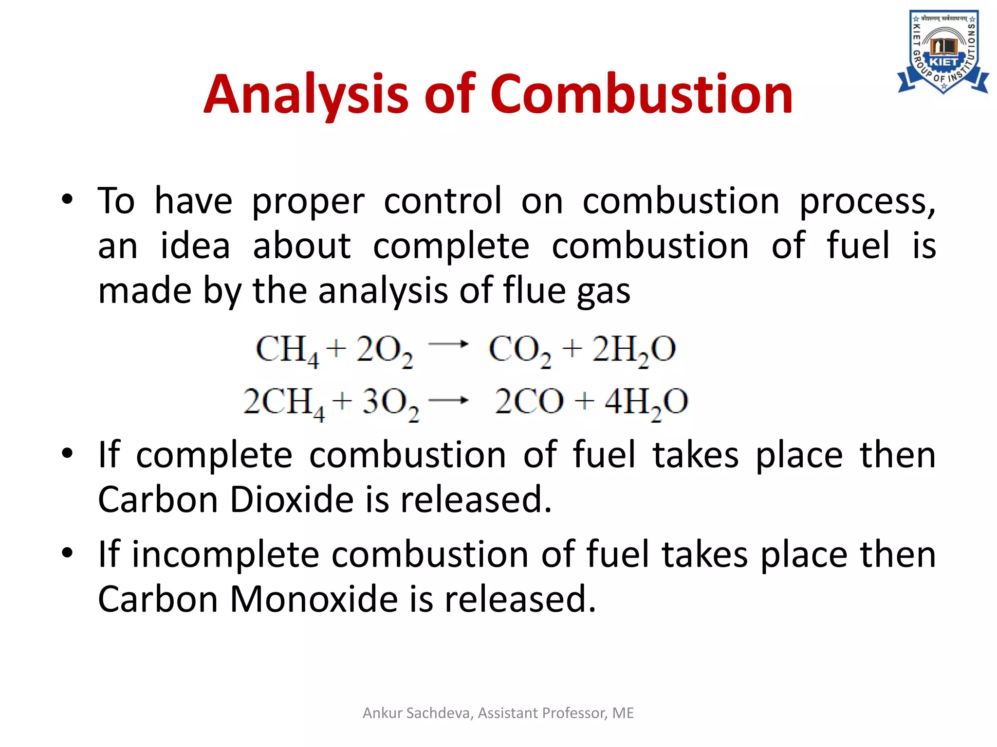 Combustion Equipment and Methods | PDF