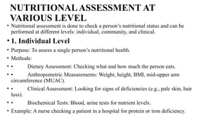 UNIT-4 NUTRITIONAL ASSESSMENT AND NUTRITION EDUCATION.pptx
