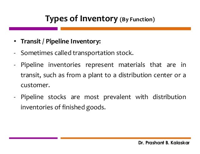 inventory planning control stock inventories