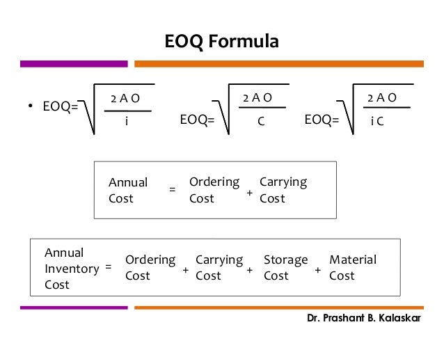 Inventory Planning & Control