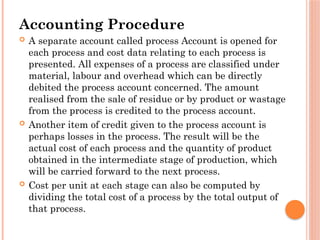 Unit - 4 : Introduction of Process Costing.pptx