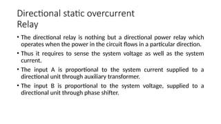 unit-4 psg static relay and numerical protection.pptx