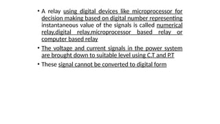 unit-4 psg static relay and numerical protection.pptx