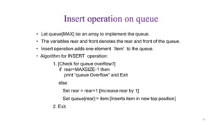 Unit 4 queue | PPTX