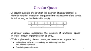 Unit 4 queue | PPTX