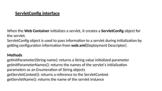 Unit-4 Servlets WEB TECHNOLOGIES NOTES. | PPTX