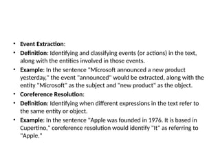 Event Defintion Computer Science Examples UNIT-4 TEXT and image classification.pptx