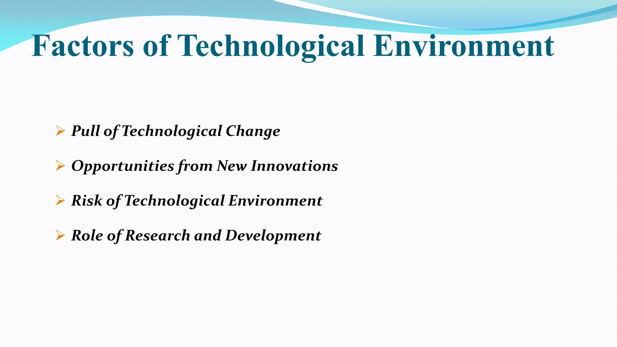 Natural and Technological Environment | PDF