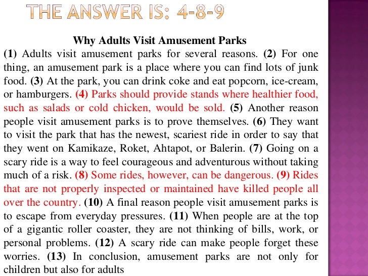 A visit to an amusement park – Short Paragraph – EdgeArticles short paragraph on my visit to an amusement park