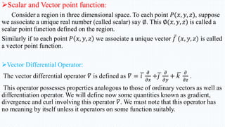 UNIT-4(Vector differentation).pdf pptx download | PDF