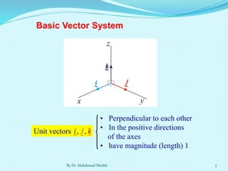 Vector Differential Calculus and its Application | PDF