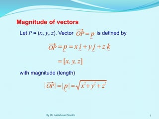 Vector Differential Calculus and its Application | PDF