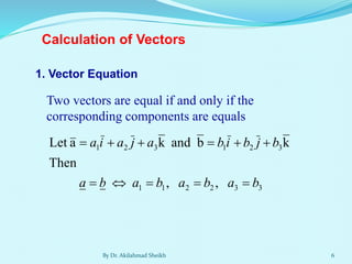 Vector Differential Calculus and its Application | PDF
