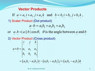 Vector Differential Calculus and its Application | PDF