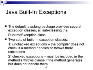 Unit 5 Java | PPT