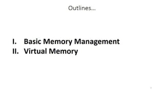 OS Unit 5 - Memory Management