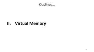 OS Unit 5 - Memory Management