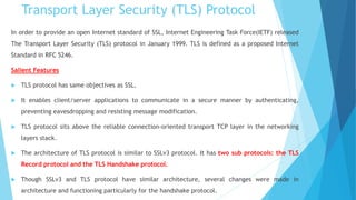 Tls Internet Unit 5 | PPTX