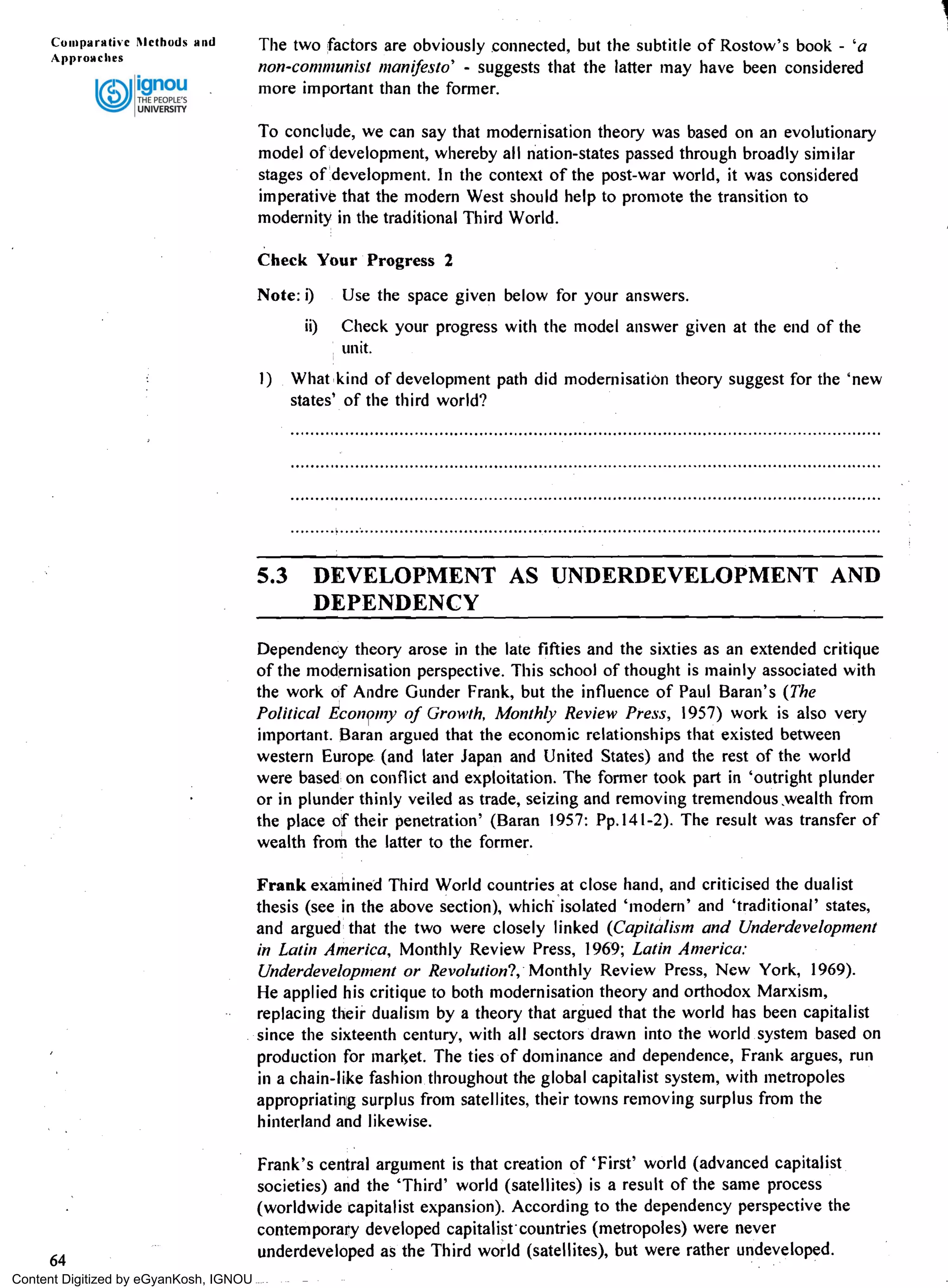 Unit 5 Comparative methods and Approaches | PDF