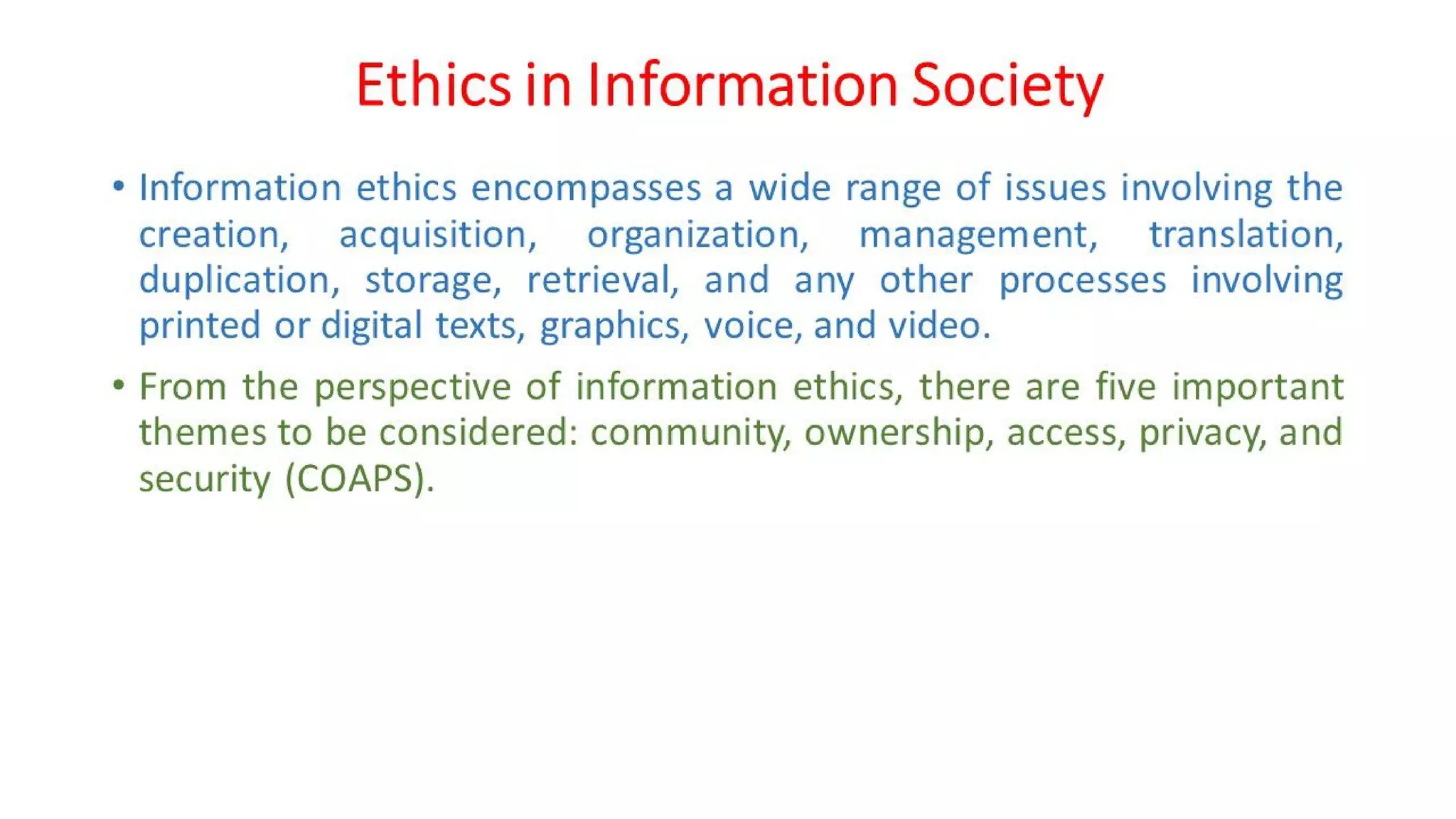 CLE Unit - 5 - Cyber Ethics