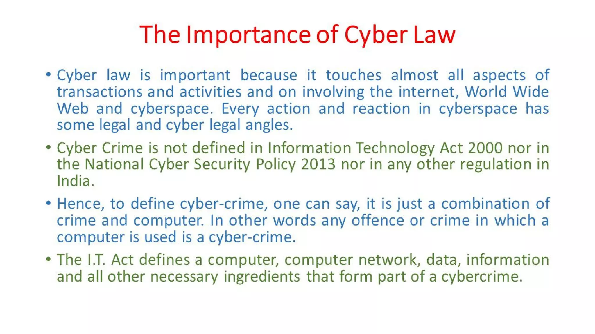CLE Unit - 5 - Cyber Ethics