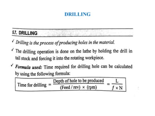 DRILLING
 