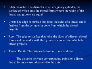 Screw thread measurement | PPT