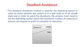 OSV - Unit - 5 - Deadlock