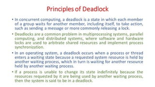 OSV - Unit - 5 - Deadlock