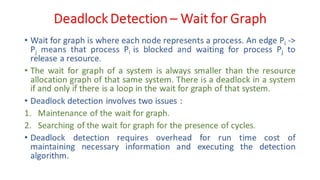OSV - Unit - 5 - Deadlock