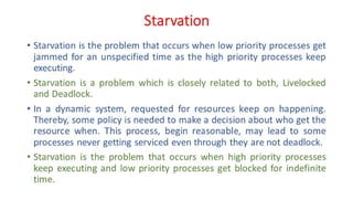 OSV - Unit - 5 - Deadlock
