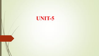 UNIT-5
 
