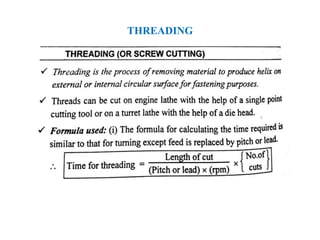 THREADING
 