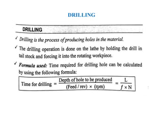 DRILLING
 