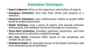 Effort Estimation: Meaning, Problems with Estimation, Basis, Estimation ...