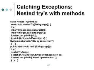 Unit-5.ppt JAVA VTU PPT PRESENTEATION BY | PPT