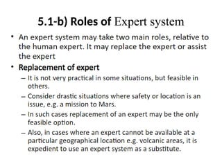 unit-5 EXPERT SYSTEMS AND EXPERT SHELLS.pptx
