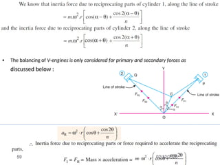 theory of machines Unit - 5.pptx balancing | PPTX