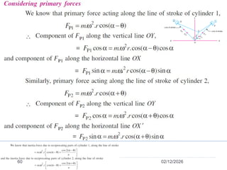 theory of machines Unit - 5.pptx balancing | PPTX