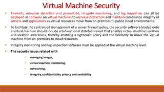 Security in Cloud Computing Unit five covers | PDF